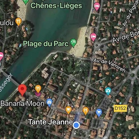 Hossegor Jardin T3 公寓 *